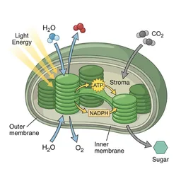 Labeled anatomy diagram for a biology class